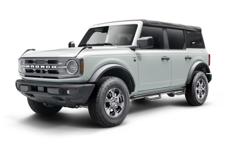 N-Fab Nerf Step 2021 Ford Bronco (4 Door) - Tex. Black - SRW - 3in N-Fab Nerf Step 2021 Ford Bronco (4 Door) - Tex. Black - SRW - 3in