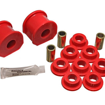 Energy Suspension Ford Truck 3/4in Dia 2in Tall inAin Style Rear Sway Bar Bushing Set - Red