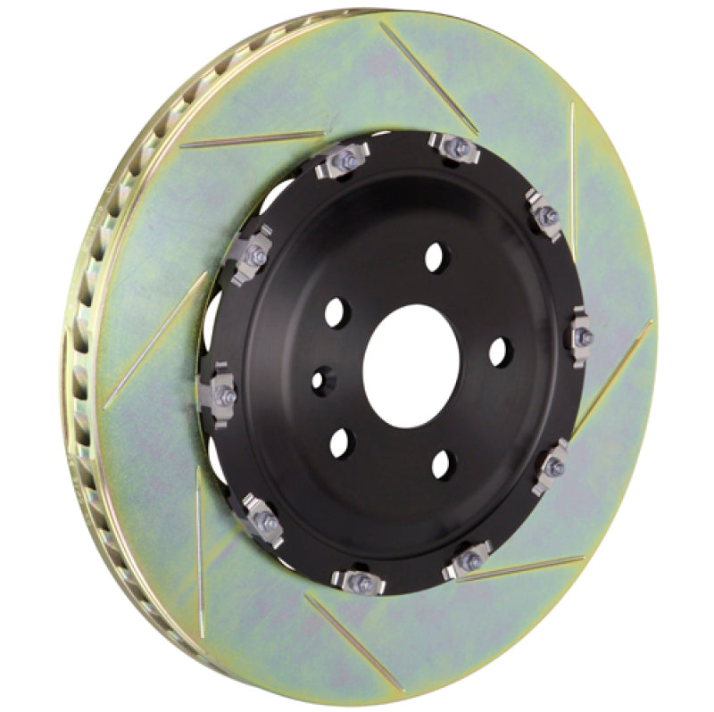Brembo 08-16 R8 4.2/5.2 Excl CC Brake Fr 2-Piece Discs 365x34 2pc Rotor Slotted Type1 Brembo 08-16 R8 4.2/5.2 Excl CC Brake Fr 2-Piece Discs 365x34 2pc Rotor Slotted Type1