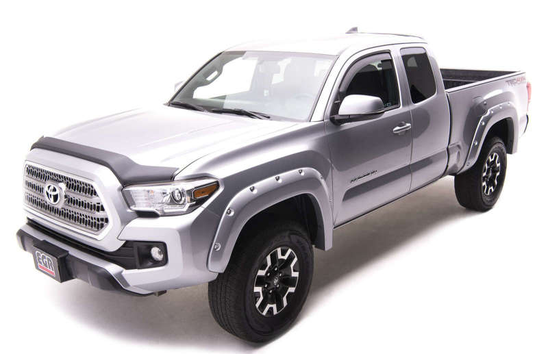 EGR 16+ Toyota Tacoma w/Mudflap Bolt-On Look Color Match Fender Flares - Set - Silver Sky EGR 16+ Toyota Tacoma w/Mudflap Bolt-On Look Color Match Fender Flares - Set - Silver Sky
