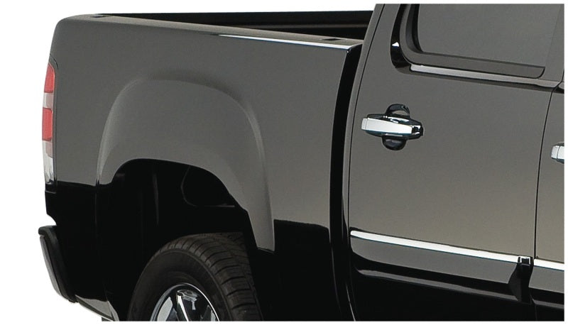 Bushwacker 07-13 GMC Sierra 1500 Fleetside OE Style Flares 4pc 69.3in Bed - Black Bushwacker 07-13 GMC Sierra 1500 Fleetside OE Style Flares 4pc 69.3in Bed - Black
