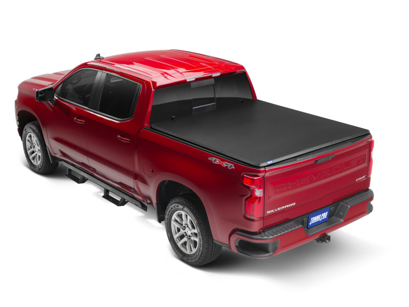 Tonno Pro 20-21 GM 25/3500HD 6.1ft w/o Factory Side Storage Boxes Tonno Fold Tri-Fold Tonneau Cover Tonno Pro 20-21 GM 25/3500HD 6.1ft w/o Factory Side Storage Boxes Tonno Fold Tri-Fold Tonneau Cover