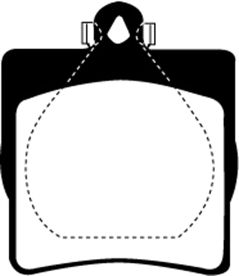 EBC 03-08 Chrysler Crossfire 3.2 Greenstuff Rear Brake Pads EBC 03-08 Chrysler Crossfire 3.2 Greenstuff Rear Brake Pads