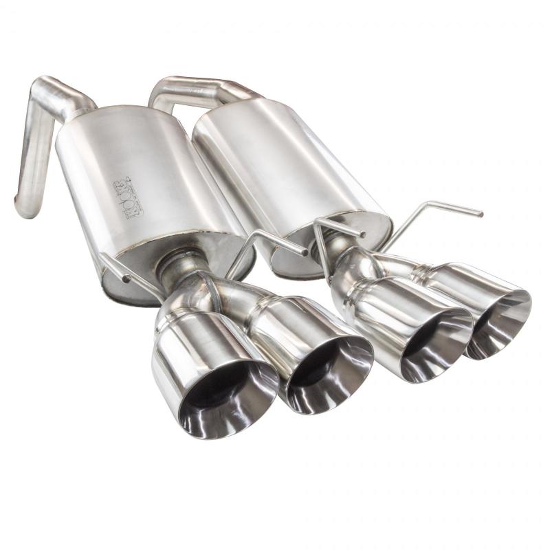 Kooks 09-13 Chevy Corvette C6 LS2/LS3 6.0L/6.2L OEM x 2 1/2in Axleback w/Pol tips Kooks 09-13 Chevy Corvette C6 LS2/LS3 6.0L/6.2L OEM x 2 1/2in Axleback w/Pol tips