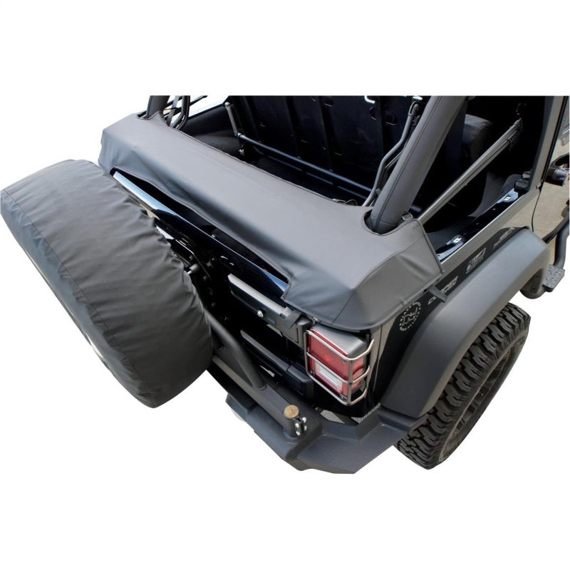 Rampage 2007-2018 Jeep Wrangler(JK) Unlimited Soft Top Storage Boot - Black Diamond Rampage 2007-2018 Jeep Wrangler(JK) Unlimited Soft Top Storage Boot - Black Diamond