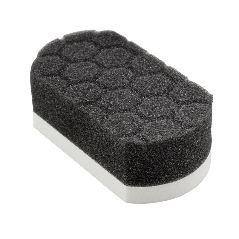 Chemical Guys Easy Grip Soft Hex-Logic Applicator - White Chemical Guys Easy Grip Soft Hex-Logic Applicator - White