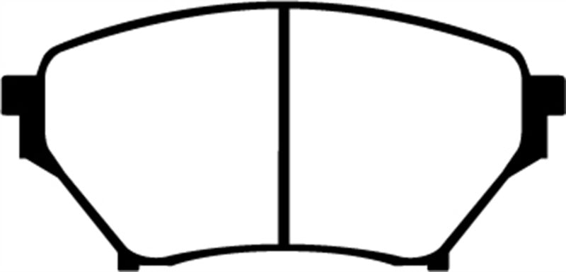 EBC 01-03 Mazda Miata MX5 1.8 (Sports Suspension) Ultimax2 Front Brake Pads EBC 01-03 Mazda Miata MX5 1.8 (Sports Suspension) Ultimax2 Front Brake Pads