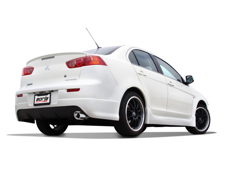 Borla 08-11 Mitsubishi Lancer DE/ES/GTS SS Exhaust (rear section only) Borla 08-11 Mitsubishi Lancer DE/ES/GTS SS Exhaust (rear section only)