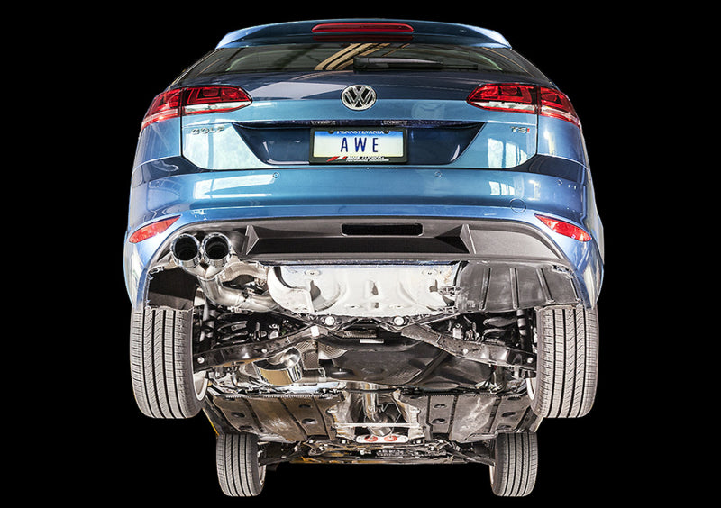 AWE Tuning VW MK7 Golf SportWagen Touring Edition Exhaust w/Chrome Silver Tips (90mm) AWE Tuning VW MK7 Golf SportWagen Touring Edition Exhaust w/Chrome Silver Tips (90mm)