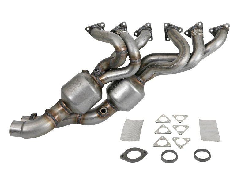 aFe Direct Fit Catalytic Converter 01-06 BMW M3 (E46) L6 3.2L (S54) aFe Direct Fit Catalytic Converter 01-06 BMW M3 (E46) L6 3.2L (S54)