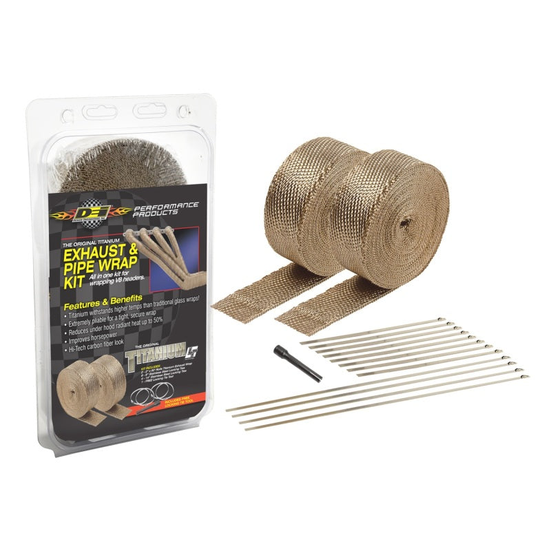 DEI Exhaust Wrap Kit - Titanium DEI Exhaust Wrap Kit - Titanium