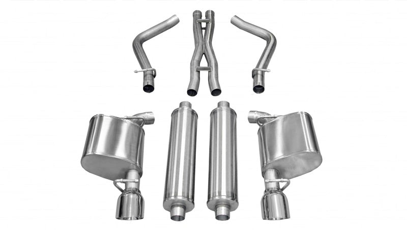 Corsa 2011-2014 Chrysler 300 R/T 5.7L V8 Polished Xtreme Cat-Back Exhaust Corsa 2011-2014 Chrysler 300 R/T 5.7L V8 Polished Xtreme Cat-Back Exhaust