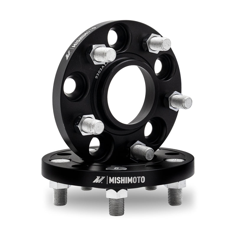 Mishimoto Wheel Spacers - 5x114.3 - 66.1 - 15 - M12 - Black Mishimoto Wheel Spacers - 5x114.3 - 66.1 - 15 - M12 - Black