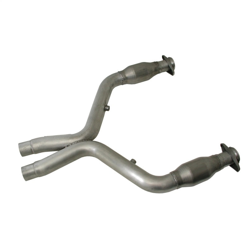BBK 11-14 Mustang 5.0 Short Mid X Pipe With Catalytic Converters 3.0 For BBK Long Tube Headers BBK 11-14 Mustang 5.0 Short Mid X Pipe With Catalytic Converters 3.0 For BBK Long Tube Headers