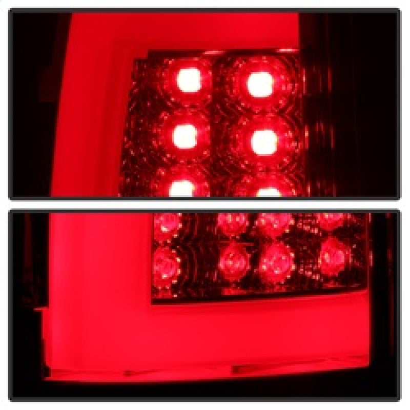 Spyder 00-06 Chevy Suburban 1500/2500 V2 Light Bar LED Tail Lights -Red Clr (ALT-YD-CD00V2-LBLED-RC) Spyder 00-06 Chevy Suburban 1500/2500 V2 Light Bar LED Tail Lights -Red Clr (ALT-YD-CD00V2-LBLED-RC)