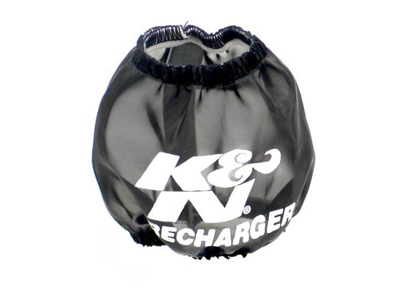 K&N Universal Precharger Round Tapered Air Filter Wrap Black 3in Base ID x 2in Top ID x 3in H K&N Universal Precharger Round Tapered Air Filter Wrap Black 3in Base ID x 2in Top ID x 3in H
