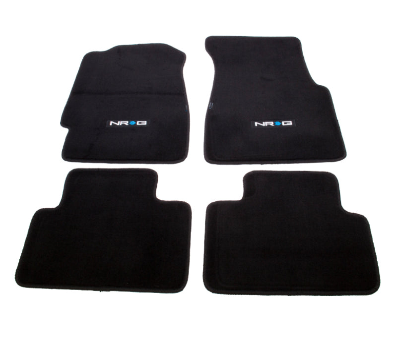 NRG Floor Mats - 92-95 Honda Civic 2DR (NRG Logo) - 4pc. NRG Floor Mats - 92-95 Honda Civic 2DR (NRG Logo) - 4pc.
