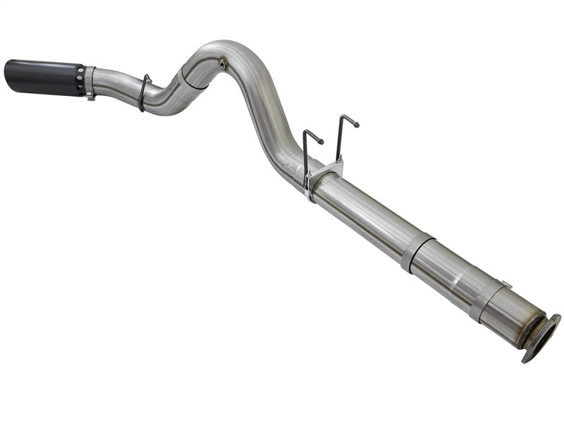 aFe Large Bore-HD 5in DPF Back 409 SS Exhaust System w/Black Tip 2017 Ford Diesel Trucks V8 6.7L(td) aFe Large Bore-HD 5in DPF Back 409 SS Exhaust System w/Black Tip 2017 Ford Diesel Trucks V8 6.7L(td)