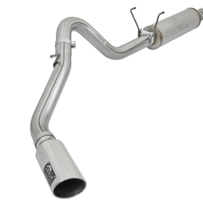 aFe MACHForce XP 4in Exhausts Cat-Back SS w/ Polished Tips 14-17 Dodge Ram 2500 V8-6.4L Hemi