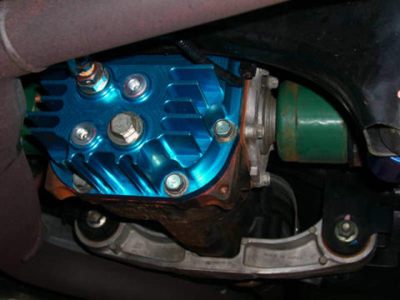 Cusco Rear Differential Cover Blue Increased Capacity Subaru Impreza WRX STi (R180 End) Cusco Rear Differential Cover Blue Increased Capacity Subaru Impreza WRX STi (R180 End)