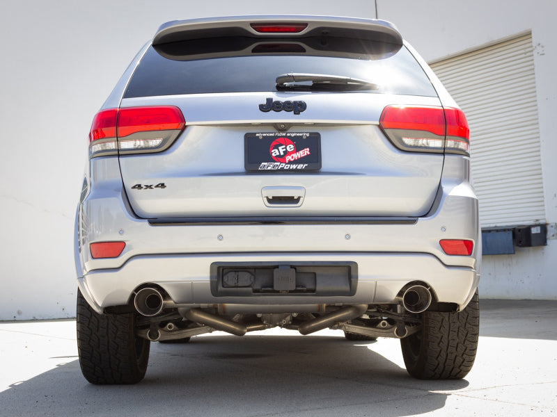 aFe Vulcan Series 2.5in 304SS Cat-Back Exhaust 11-19 Jeep Grand Cherokee (WK2) 5.7L w/ Polished Tips aFe Vulcan Series 2.5in 304SS Cat-Back Exhaust 11-19 Jeep Grand Cherokee (WK2) 5.7L w/ Polished Tips