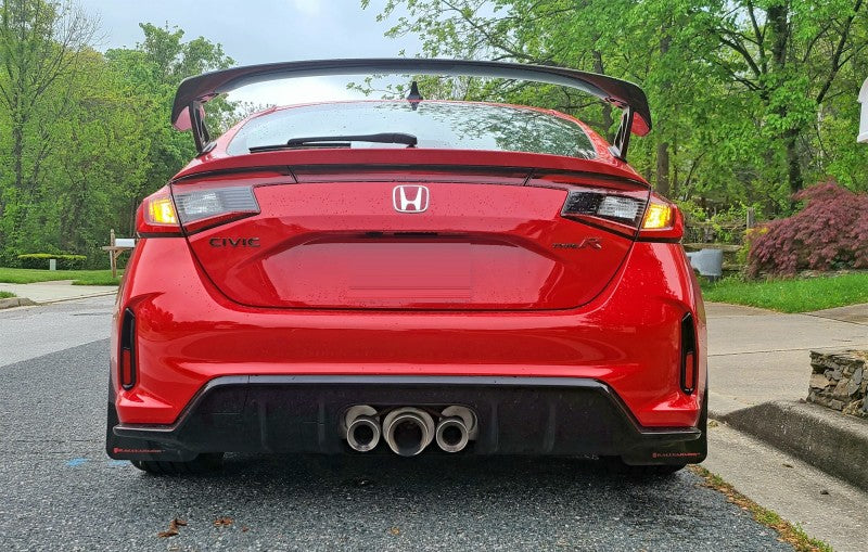 Rally Armor 23-25 Honda Civic Type R Black Mud Flap Red Logo Rally Armor 23-25 Honda Civic Type R Black Mud Flap Red Logo