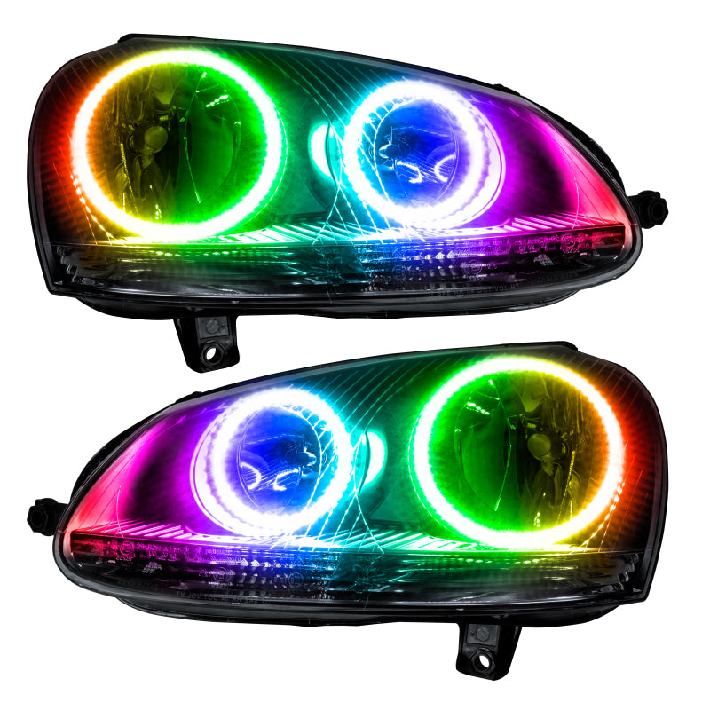 Oracle 06-10 Volkswagen Jetta SMD HL - Chrome - ColorSHIFT w/ 2.0 Controller Oracle 06-10 Volkswagen Jetta SMD HL - Chrome - ColorSHIFT w/ 2.0 Controller