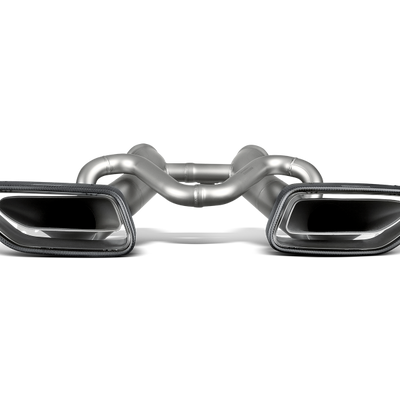 Akrapovic 14-17 McLaren 650S/650S Spyder Slip-On Line (Titanium) w/ Carbon Tips