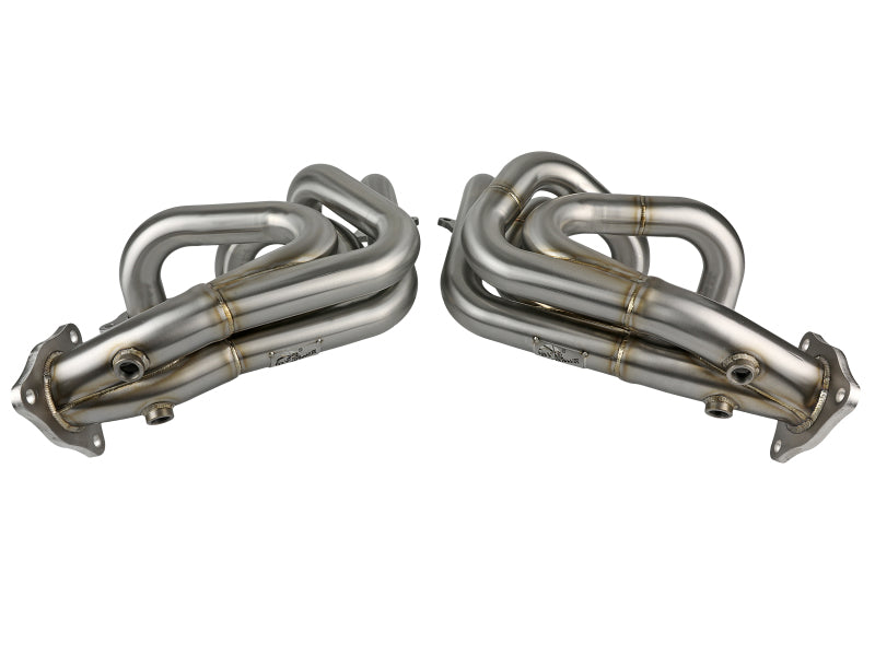 aFe Twisted 304SS Header 2020 Chevy Corvette (C8) 6.2L V8 - Brushed aFe Twisted 304SS Header 2020 Chevy Corvette (C8) 6.2L V8 - Brushed