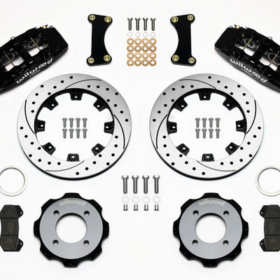 Wilwood Dynapro 6 Front Hat Kit 12.19in Drilled 2011 Fiesta