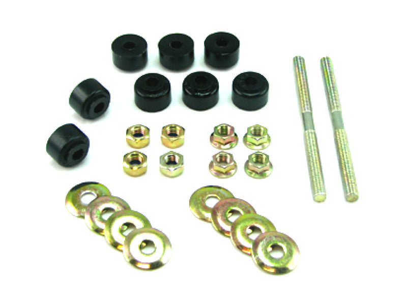Whiteline Plus Universal Sway Bar Link Threaded Rod w/ Poly Bushes 140mm Whiteline Plus Universal Sway Bar Link Threaded Rod w/ Poly Bushes 140mm