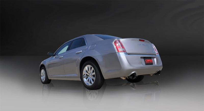 Corsa 2011-2014 Chrysler 300 R/T 5.7L V8 Black Xtreme Cat-Back Exhaust Corsa 2011-2014 Chrysler 300 R/T 5.7L V8 Black Xtreme Cat-Back Exhaust