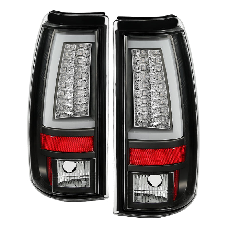 Spyder Chevy Silverado 1500/2500 99-02 Version 2 LED Tail Lights - Black ALT-YD-CS99V2-LED-BK Spyder Chevy Silverado 1500/2500 99-02 Version 2 LED Tail Lights - Black ALT-YD-CS99V2-LED-BK