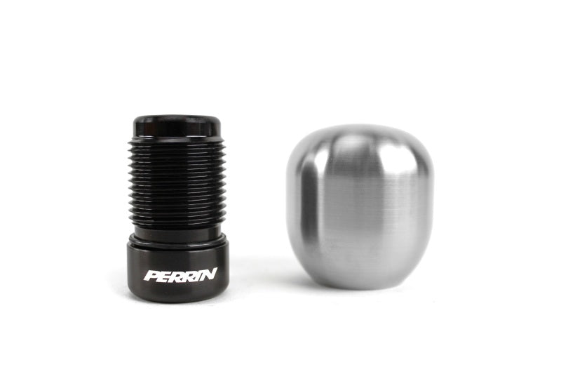 Perrin 2022 BRZ/GR86 Manual Brushed Barrel 1.85in Stainless Steel Shift Knob Perrin 2022 BRZ/GR86 Manual Brushed Barrel 1.85in Stainless Steel Shift Knob