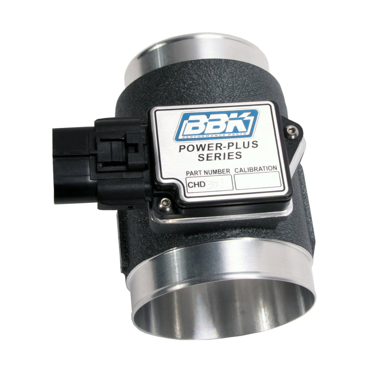 BBK 86-93 Mustang 5.0 Mass Air Meter 76mm 24 lb Inj. Factory Air Box Calibration BBK 86-93 Mustang 5.0 Mass Air Meter 76mm 24 lb Inj. Factory Air Box Calibration