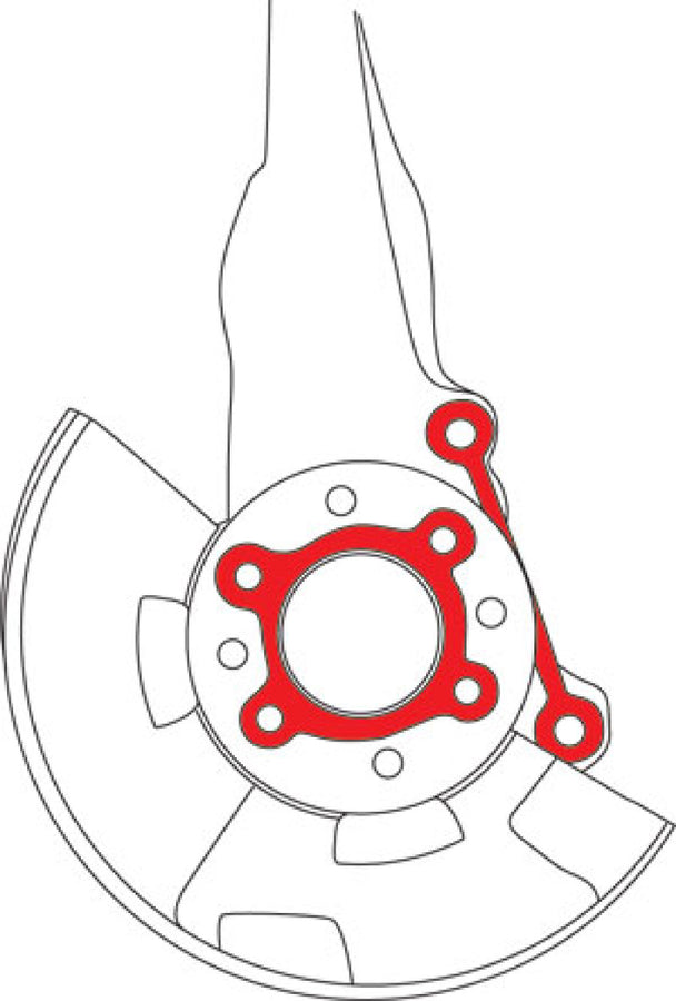 SPC Performance 09-14 Hyundai Genesis +.50 Camber Shim (Set of 2) SPC Performance 09-14 Hyundai Genesis +.50 Camber Shim (Set of 2)