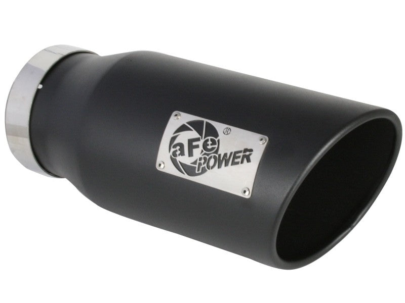 aFe Large Bore-HD 5in 409SS DPF-Back Exhaust System w/Black Tip 19-20 Ram Diesel Trucks L6-6.7L (td) aFe Large Bore-HD 5in 409SS DPF-Back Exhaust System w/Black Tip 19-20 Ram Diesel Trucks L6-6.7L (td)
