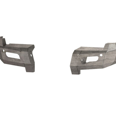 Road Armor 15-19 Chevy 2500 iDentity Rear Bumper Components - Non-Shackle End Pods - Raw