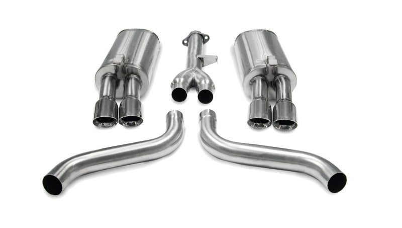 Corsa 1986-1991 Chevrolet Corvette C4 5.7L V8 L98 Polished Sport Cat-Back Exhaust Corsa 1986-1991 Chevrolet Corvette C4 5.7L V8 L98 Polished Sport Cat-Back Exhaust