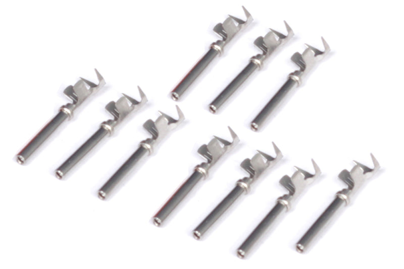 Haltech Female Pins to Male Deutsch DTM Connectors Size 20 7.5 Amp - Pack of 10 (Pins Only) Haltech Female Pins to Male Deutsch DTM Connectors Size 20 7.5 Amp - Pack of 10 (Pins Only)