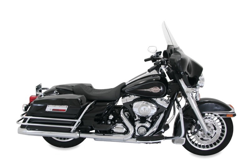 Mustang 08-21 Harley Electra Glide Std,Rd Glide Rd King,Str Glide Fender Bib Diamond Stitch - Black Mustang 08-21 Harley Electra Glide Std,Rd Glide Rd King,Str Glide Fender Bib Diamond Stitch - Black