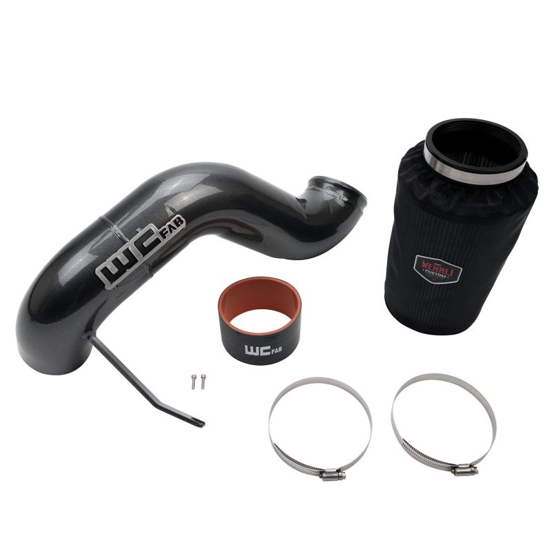 Wehrli 03-07 Dodge 5.9L Cummins 4in Intake Kit - WCFab Red Wehrli 03-07 Dodge 5.9L Cummins 4in Intake Kit - WCFab Red
