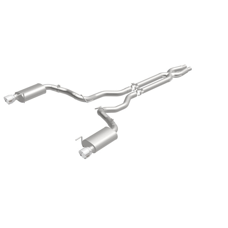 MagnaFlow Cat Back, SS, 3in, Street, Dual Split Polished 4.5in Tips 2015 Ford Mustang GT V8 5.0L MagnaFlow Cat Back, SS, 3in, Street, Dual Split Polished 4.5in Tips 2015 Ford Mustang GT V8 5.0L