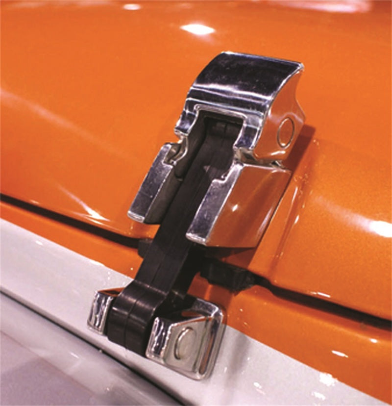 Rampage 2007-2018 Jeep Wrangler(JK) Hood Catch - Stainless Rampage 2007-2018 Jeep Wrangler(JK) Hood Catch - Stainless