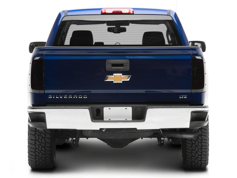 Raxiom 14-18 Chevrolet Silverado 1500 Axial Series LED Tail Lights- Blk Housing (Smoked Lens) Raxiom 14-18 Chevrolet Silverado 1500 Axial Series LED Tail Lights- Blk Housing (Smoked Lens)