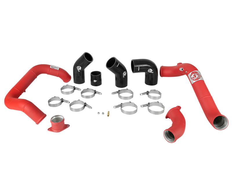 aFe Bladerunner 2.25in & 2.5in Intercooler Tubes Hot & Cold 16-18 Honda Civic I4-1.5L (t) - Red aFe Bladerunner 2.25in & 2.5in Intercooler Tubes Hot & Cold 16-18 Honda Civic I4-1.5L (t) - Red