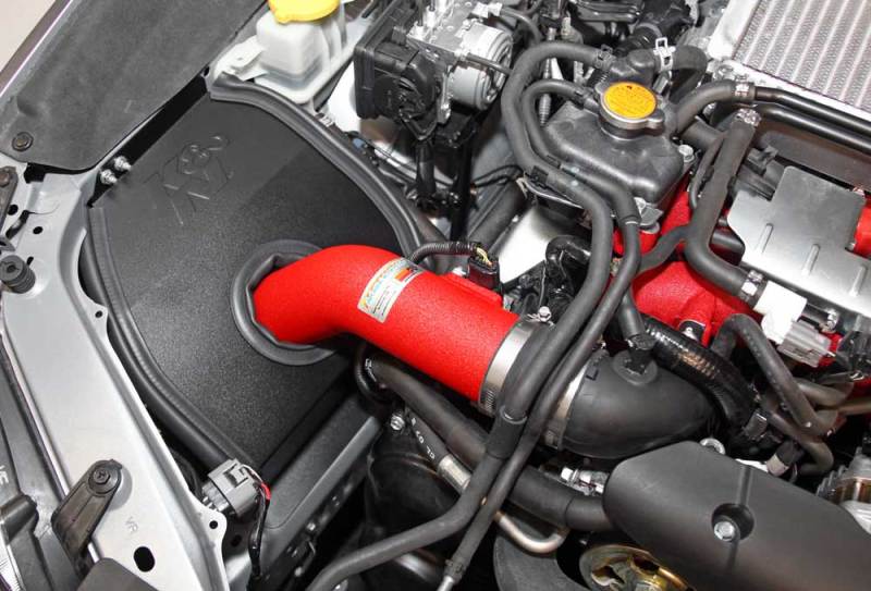 K&N 2015 Subaru WRX-STI 2.5L H4 Red Typhoon Short Ram Intake K&N 2015 Subaru WRX-STI 2.5L H4 Red Typhoon Short Ram Intake
