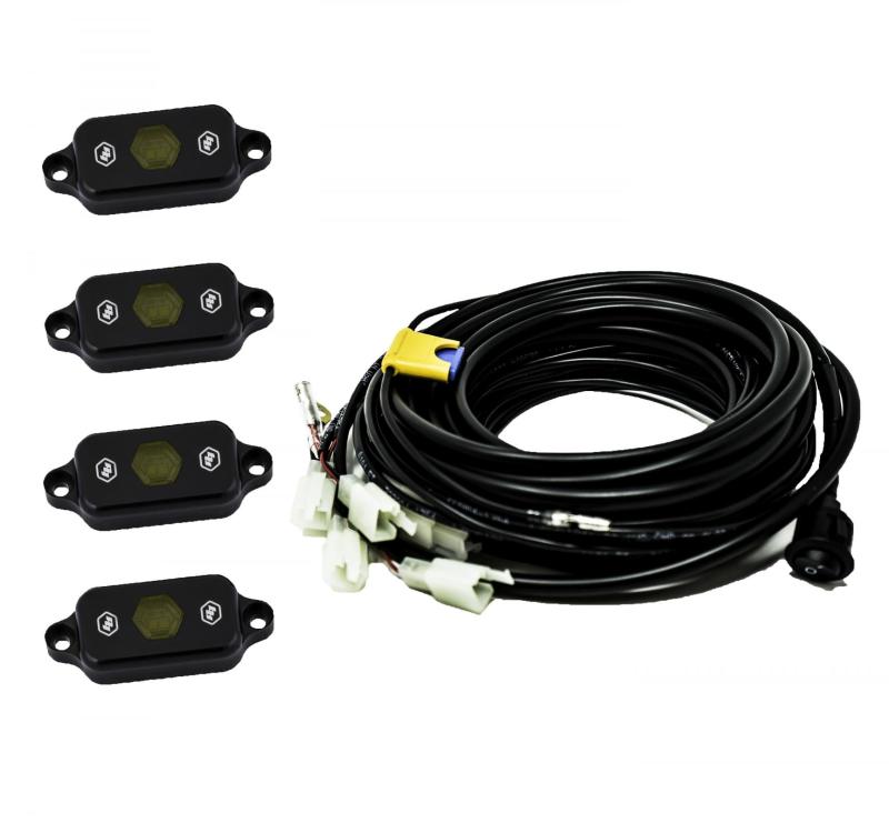 Baja Designs Universal Amber Rock Light Kit Baja Designs Universal Amber Rock Light Kit
