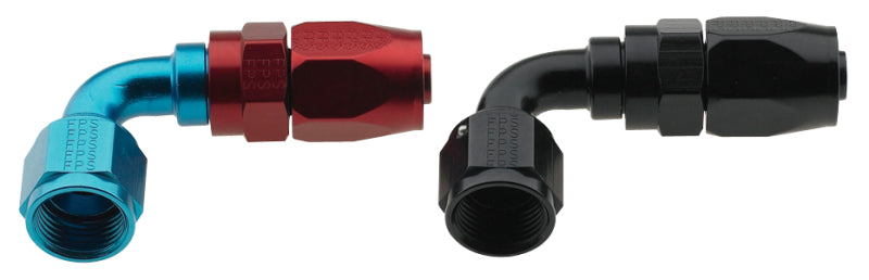 Fragola -4AN x 90 Degree Pro-Flow Hose End - Black Fragola -4AN x 90 Degree Pro-Flow Hose End - Black