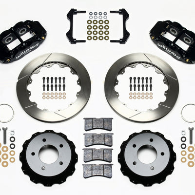 Wilwood Narrow Superlite 4R Rear Kit 12.88in 84-87 Corvette C4